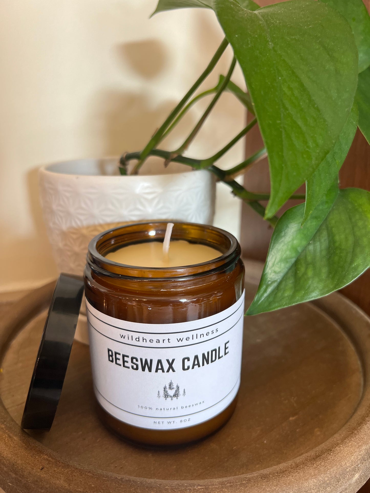 beeswax candle