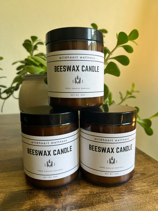 beeswax candle