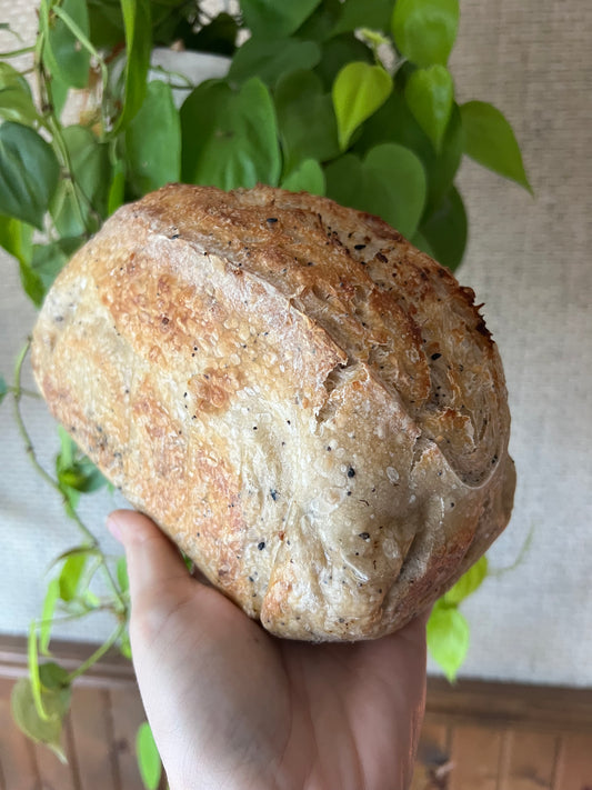 everything but the bagel sourdough bread